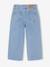 Girl's wide-leg star jeans denim grey+light blue 