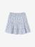 Girl's jersey skort ecru+pale pink 
