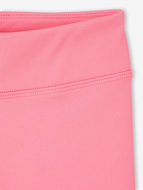 Pack of 2 Sports Cycling Shorts for Girls green+rose 