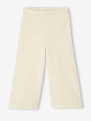 Girls-Wide Corduroy Trousers for Girls