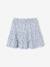 Girl's jersey skort ecru+pale pink 