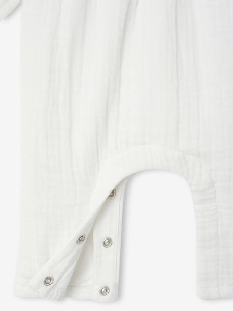 Baby jumpsuit ecru 