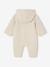 Baby playsuit in jersey marl beige 
