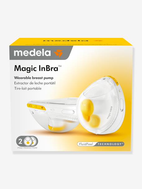 Magic InBra(TM) Double Electric Breast Pump, MEDELA white 