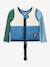 Long-sleeved buoyancy aid blue+rose 