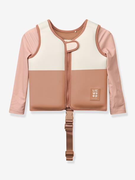 Long-sleeved buoyancy aid blue+rose 