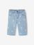Wide-leg jeans with small embroidered hearts denim grey+double stone+stone 