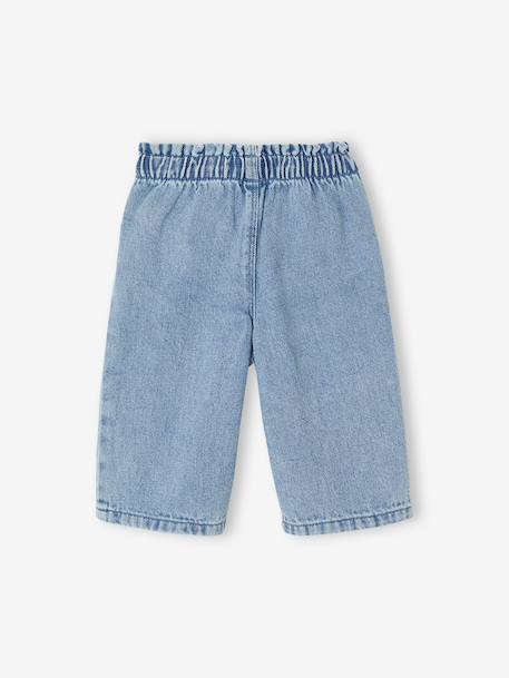 Girl's jeans with heart pockets double stone 
