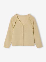 Girls-Cardigan with Ruffles for Girls 