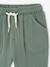 Cotton Gauze Trousers for Babies cappuccino+fir green+grey blue 