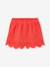 Cotton Gauze Shorts for Girls red 