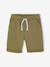 Boys' Fleece Bermuda Shorts chambray blue+Dark Blue+khaki+pecan nut 