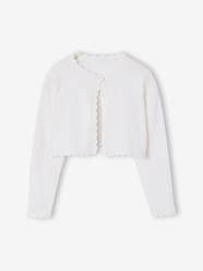 Girls-Bolero with Practical Opening for Girls 