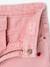 Embroidered girl's mom fit trouser grey green+plum+rosy 