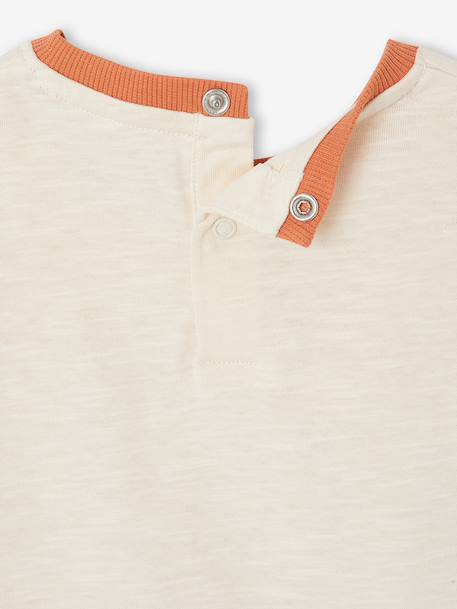 Long-Sleeved T-Shirt for Boys ecru 