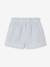 Girls' short with a cotton gauze waist beige+pale blue+rose+sage green 