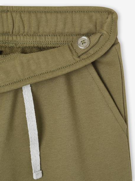 Boys' Fleece Bermuda Shorts chambray blue+Dark Blue+khaki+pecan nut 