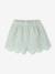 English embroidery short for baby girls sage green 