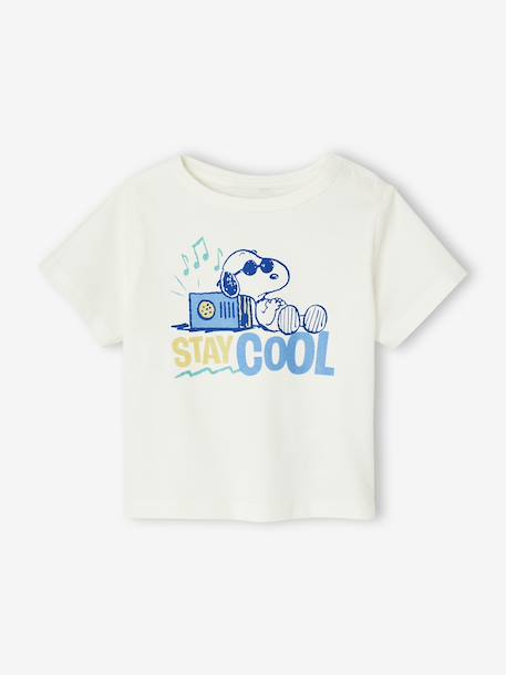 Baby t-shirt and short set striped blue 