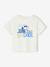 Baby t-shirt and short set striped blue 