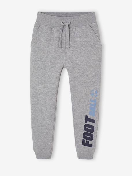 Joggers with Maxi Letters for Boys anthracite+hazel+marl grey 