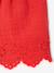 Cotton Gauze Shorts for Girls red 