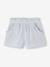 Girls' short with a cotton gauze waist beige+pale blue+rose+sage green 