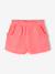 Girls' short with a cotton gauze waist beige+pale blue+rose+sage green 