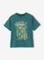 T-Shirt With Fun Motif for Boys aqua green+dusky pink+ocean blue 
