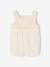 Crochet playsuit for baby girls vanilla 