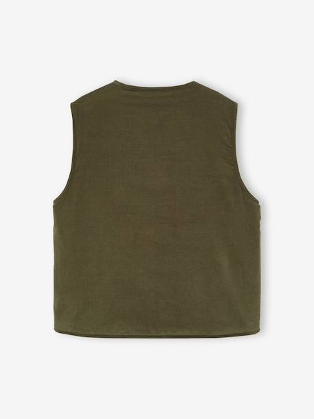 Reversible Waistcoat for Women, Family Capsule Collection ecru 