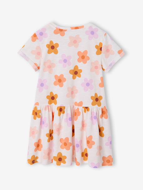 Printed Dress for Girls grey green+multicoloured+nude pink+printed beige+printed green 