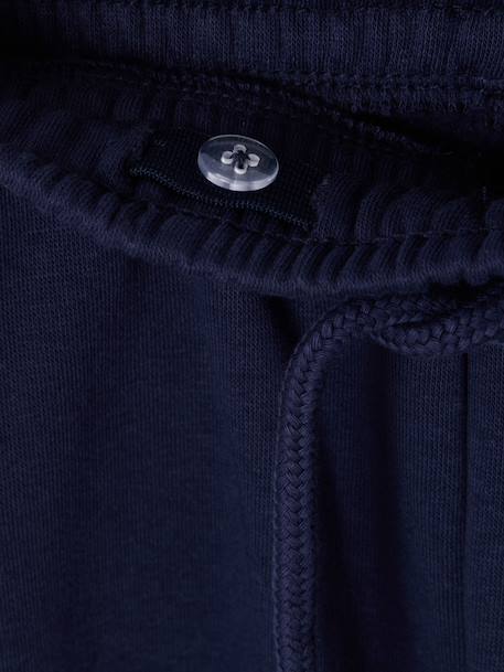 Basics Joggers with Drawstring for Girls navy blue+old rose 