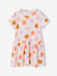 Girls-Printed Dress for Girls