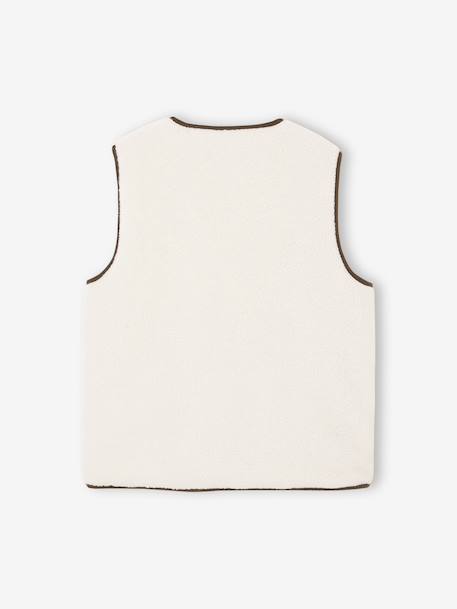 Men's reversible cardigan from the family capsule collection ecru 