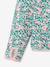 Girl's zipped sportswear sweatshirt ecru 