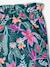 Pack of 2 Pairs of Shorts for Girls aqua green+navy blue+tangerine 