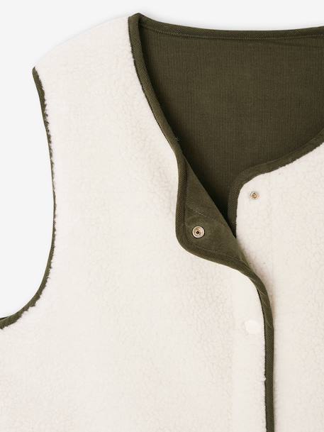 Men's reversible cardigan from the family capsule collection ecru 