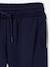 Basics Joggers with Drawstring for Girls navy blue+old rose 