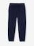 Basics Joggers with Drawstring for Girls navy blue+old rose 