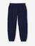 Basics Joggers with Drawstring for Girls navy blue+old rose 