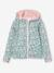 Girl's zipped sportswear sweatshirt ecru 