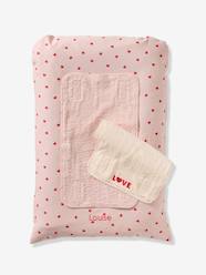 Nursery-Changing Mattresses & Nappy Accessories-Changing Mats & Covers-Changing Mat + 2 Changing Pads, MY HEART