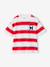 Striped boy's t-shirt striped red 