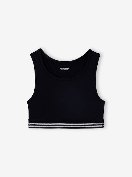 Tank Top & Sport Bra Set for Girls anthracite 