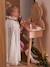 FSC®100% Straw Dressing Table + Accessories, in Certified Wood rose+white 