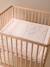 Floor mattress / Play mat in cotton muslin MON COEUR printed pink 