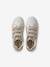 Trainers with Leather Hook-&-Loop Straps for Children ecru+navy blue+printed white+set white 