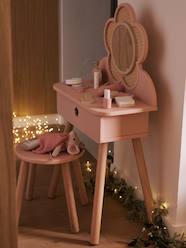 -FSC®100% Straw Dressing Table + Accessories, in Certified Wood