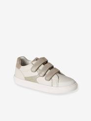 Trainers with Leather Hook-&-Loop Straps for Children